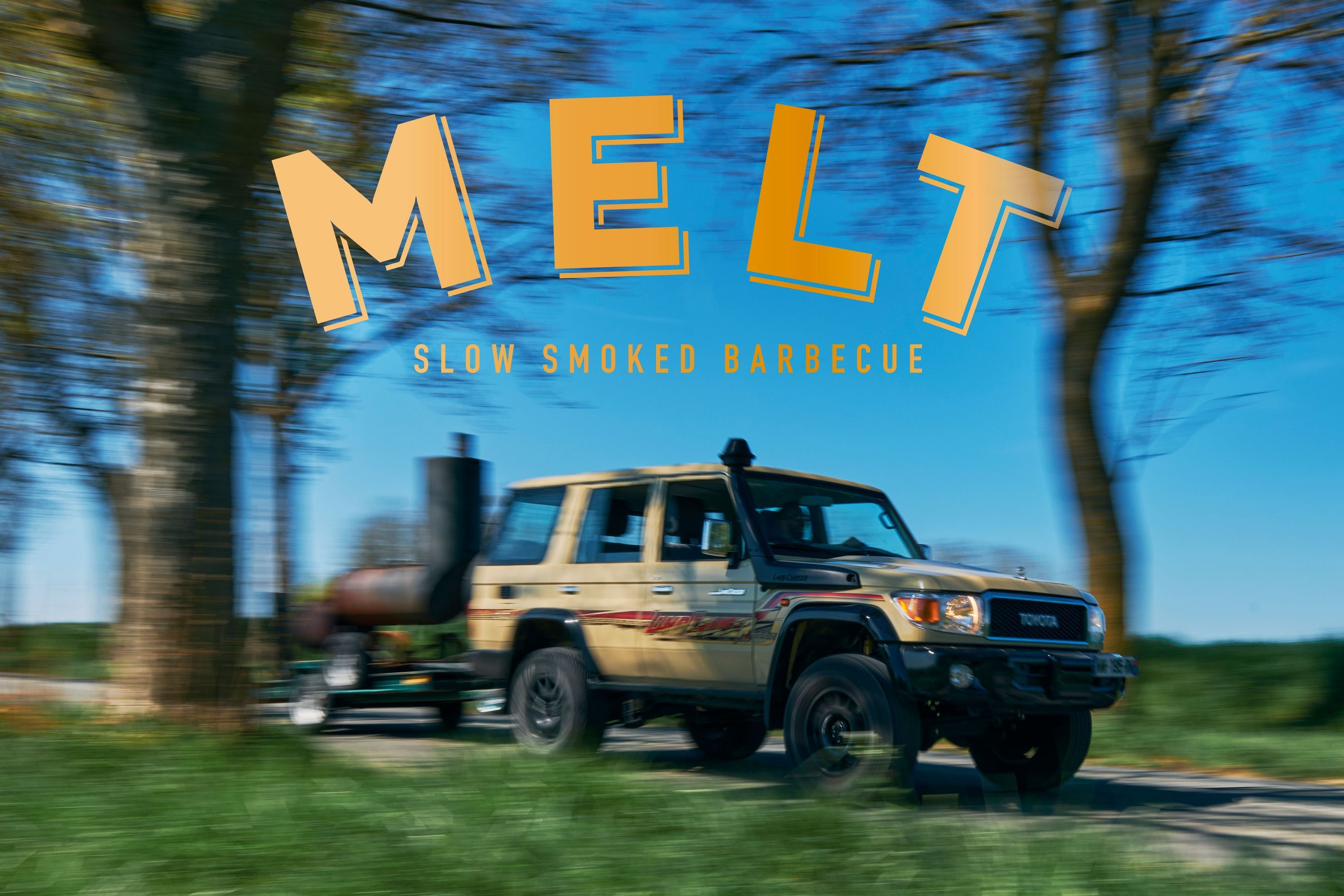MELT serves slow smoked barbecue with a focus on quality meats like brisket and pulled pork.